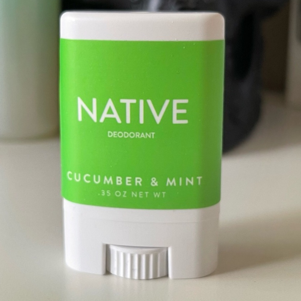 ❤️bundle only Native Mini Deodorant -  Cucumber & Mint - Trial Size -
